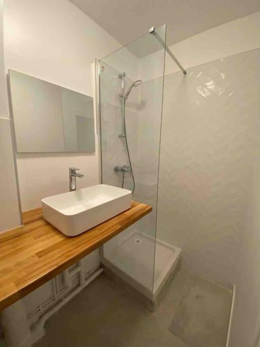 Superbe Appartement Cosy Paris/Stade De France โอแบวีลีเย ภายนอก รูปภาพ
